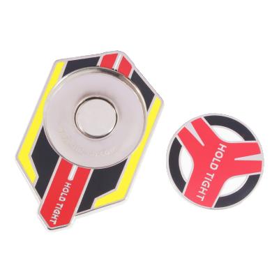 China Custom Metal Zinc Alloy/Iron Magnetic Ball Coin Challenge Golf Markers, mondomark for sale