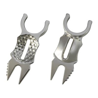 China Zinc alloy custom multi function divot tool, repair tool and metal divot tool for sale