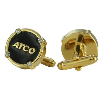 China Custom brass cufflinks, brass cufflink, cufflink maker for sale