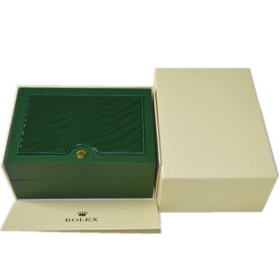 China MDF Watch Box Wrist Watch Green Color Luxury Watch Box for sale