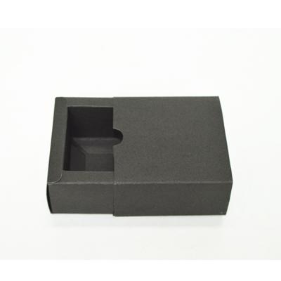 China Wholesale Handmade Recycle Black Paper Gift Packaging Custom Box for sale