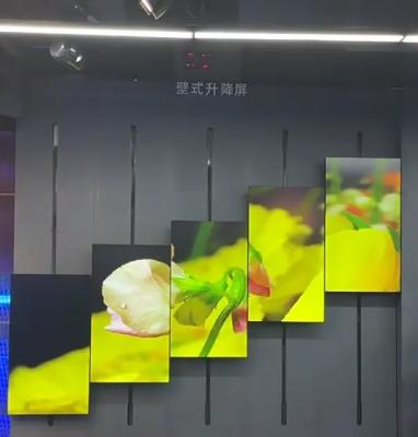 China An der Wand befestigter LCD-geteilten Bildschirms Brett der digitalen Beschilderung Anzeigen-Werbungs-Wand-Schirm zu verkaufen