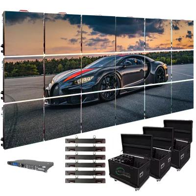 China Publicidad a todo color pantalla de LED exterior p2.97 p3.91 Panel de pared de video LED interior Pantalla en venta