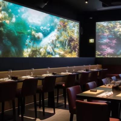China P1.25 P2 P2.5 Small Pitch Indoor LED Screen Wall Panel Fixado Publicidade LED Display Pantalla à venda