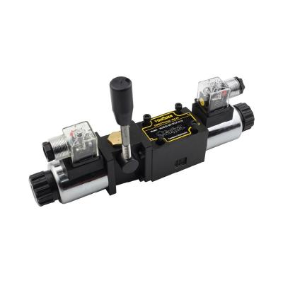 China 4WMME6 Hydraulic Directional Single Solenoid Valve 31.5Mpa Hydraulic Joystick Valve Direction Valve à venda