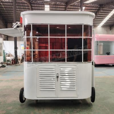 China Raw Material Flour Mobile Food Truck with 600kg Capacity and Full Kitchen Equipment for sale