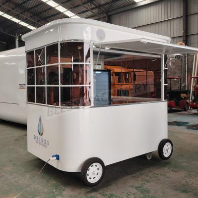 China US Market Fully Equipped Food Trailer with Complete Equipment Wheat Raw Material for sale