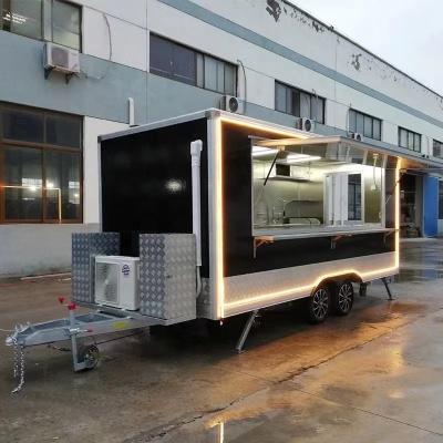 China Chinese Manufacturers Offer Stainless Steel Mini Food Truck for Snack Food Business for sale