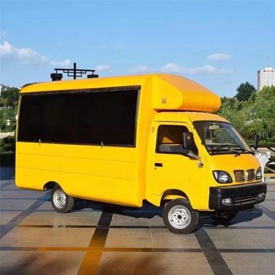 China Outdoor Street Donut Fast Food Mobil-Food-Wagen Anhänger Lkw mit Stromsystem zu verkaufen