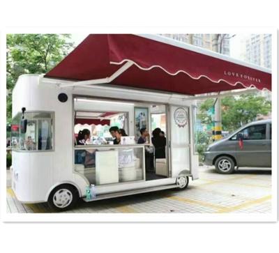 China Food Hygiene Standards  Fastfood Making Bakery Food Cart Trailer Food for sale