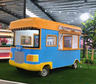 China Camión de comida móvil Citroën Camión de comida eléctrico para perritos calientes y helados en venta