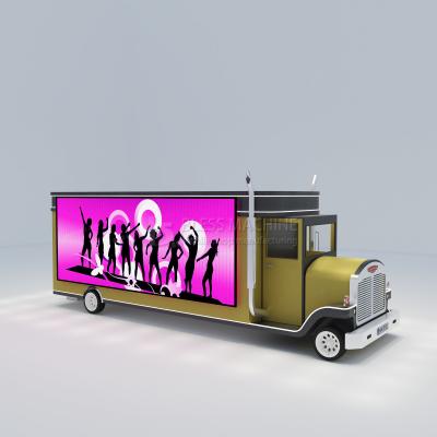 China 2022 Electric Mobile T-show Kleding Make-up Modellen Van Truck Trailer voor Outlet Te koop