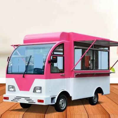 China Outdoor Street Food Cart Elektrisch Mobil Fast Food Snack Catering Bus Boutique Truck zu verkaufen