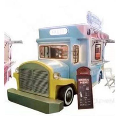 China Gepersonaliseerde conditie Vintage Food Truck 600kg Capaciteit 220V/380V