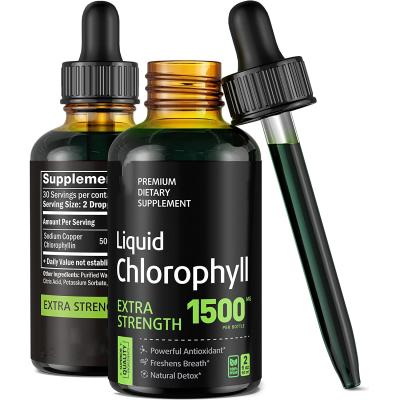 China Health Protects OEM Private Label Natural Organic Chlorophyll Liquid Drops for sale