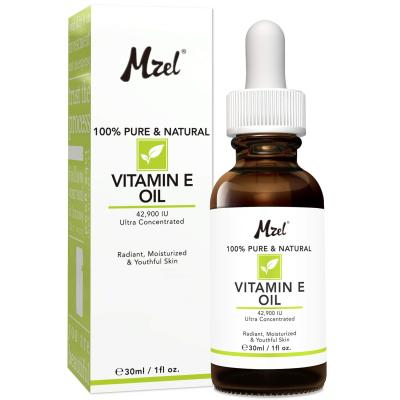 China Natural Organic Skin Revitalizer OEM Private Label Skin Care Vitamin E Oil for sale