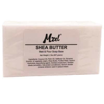 China Organic Shea Butter Basic Cleansing Dispenser Brand - 2 lb. Melt & Pour Soap Base for sale