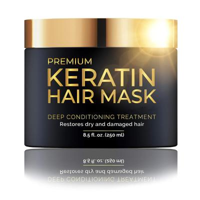 China Hair-Repairing Premium Private Label Natural Keratin Hair Mask - Professional Treatment for Hair Repair, Nourishment and Beauty for sale