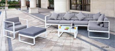 China Flexible Backyard Furniture Set Sectional Outdoor Sofa For Relaxing / Sitting for sale