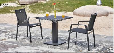 China Outdoor Metal Wicker Bistro Table And Chairs , Aluminum Bistro Set for sale