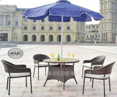 China Weatherproof Rattan Garden Furniture , Outdoor Patio Furniture Sets 5 PCS for sale