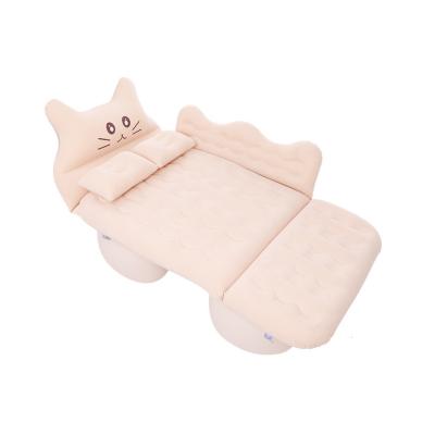 China Foldable Hot Selling Kitty Car Air Mattress Car Back Seat for Cat Kitty Motorhome Traveling Air Bed for sale