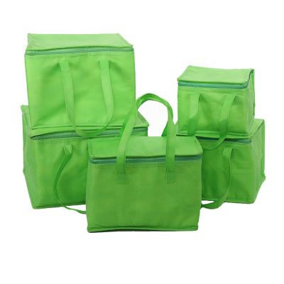 China Waterproof Custom Logo Promotional Insulated Tote Grocery Thermal Shopping Bag Reusable Cooler Bag for sale