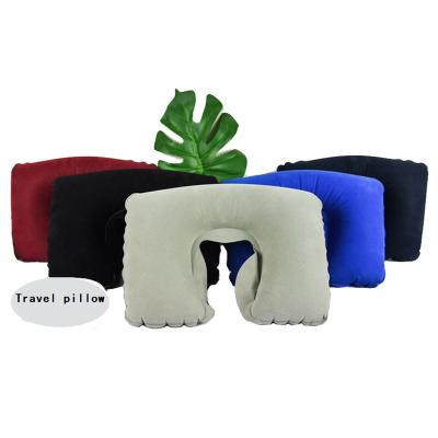 China Hot-selling Inflatable U Shape Inflatable Neck Rest Lightweight Inflatable Foldable Inflatable Pillow for sale