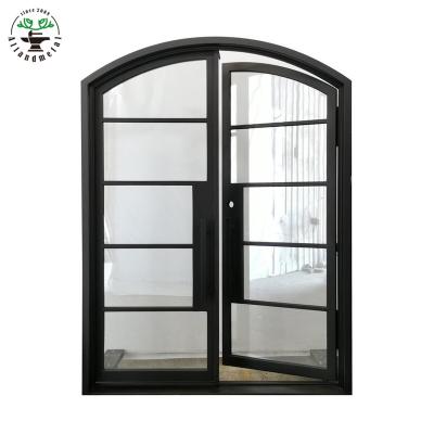 China Manufacturer Supplier China Cheap Gray Appearance Good Quality Exterior Door Waterproof Iron Door For Warehouse for sale