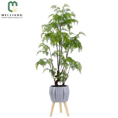 China China Factory Wholesale Hot Sales Minimalist Handmade Faux Honeylocust Plants Arrangements Wedding Home Garden Center for sale