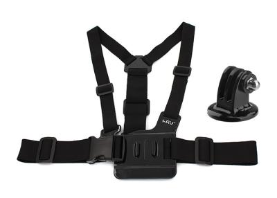 China Elastic Action Camera Straps + Tripod Adapter , Camera Chest Harness For GoPro for sale