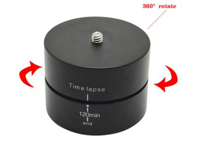 China 360° 120 Minutes Panning Rotating Time Lapse Stabilizer Tripod Adapter for sale