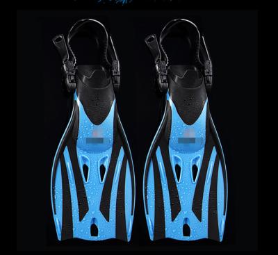 China Junior Open Heel Diving Fins / Kids Snorkeling Scuba Fins Swimming for sale