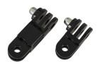 China 2pcs stellte justierbare Dreiwegeschwingarm-Adapter-Erweiterung für Gopro-Held HELDEN 4S/4/3+/3/2/1 ein zu verkaufen