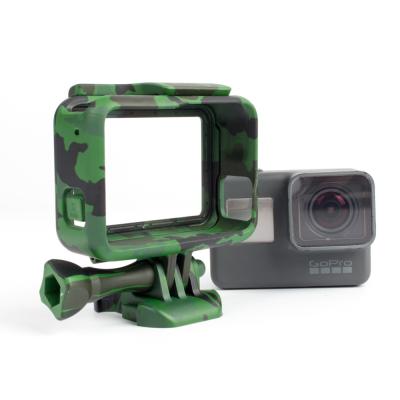 China Van de het Kader Beschermende Actie van de camouflage Standaardgrens de Camerahuisvesting, GoPro-Held 5 huisvesting voor camera  Te koop