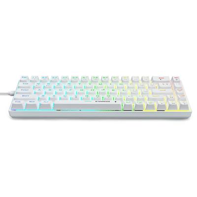 China Anti-ghosting OEM 68 Keys Wireless Blueteeth Keyboard RGB Backlit Mechanical Gaming Keyboard for sale