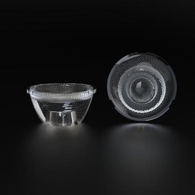 Chine Diamètre 40 mm de mise à niveau de l'hôtel coupe-off Matériau de lentille PC pour la lampe murale de lavage VA 24 ° anti-éblouissement à vendre