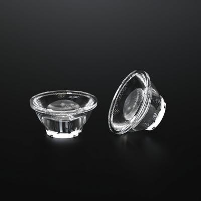 China Soft Light Spot PMMA Plastic Led Lens Narrow Viewing Angle 15 Degree for sale