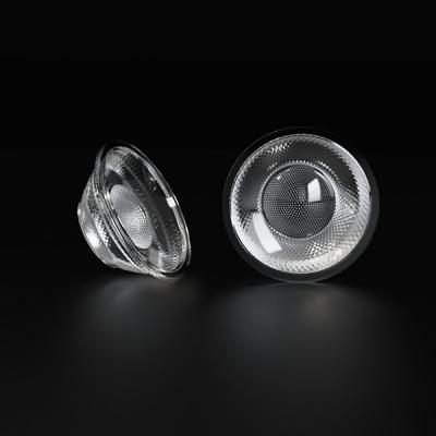 China PC 55 Degree Wide Angle Led Lens Match Bridgelux COB Lens For Ceilling Lamp for sale