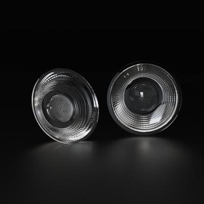 Κίνα Διαμέτρου 55mm πλαστικό ευρυγωνικό φακό LED 60 μοίρες Πολλαπλής χρήσης προς πώληση