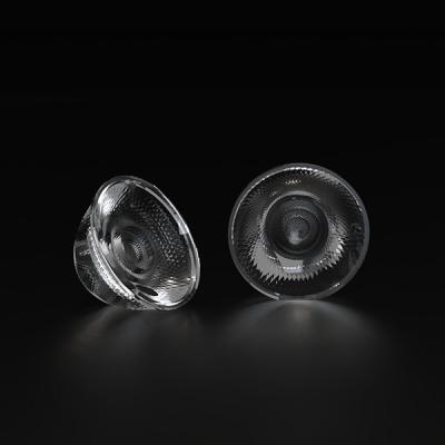 China High Lighting Efficiency Free UGR Led Light Lens Diameter 55mm Narrow Beam Angle for sale