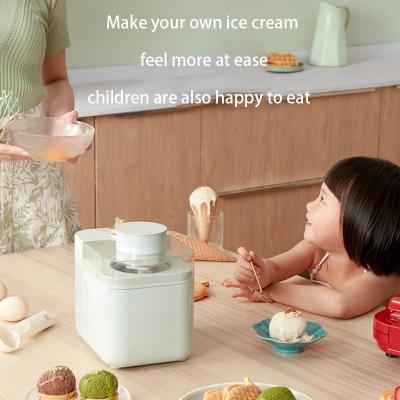 China Household Appliance 500ml 60W Household Automatic Soft Serve Ice Cream Makers Ice Cream Machine for sale