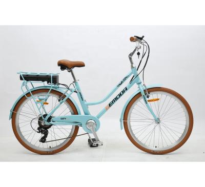 China Aluminum alloy 26 inch lady e bike electric bicycle 36V for sale