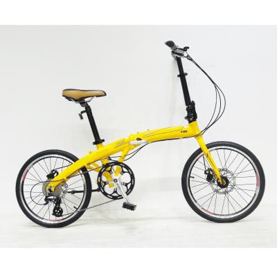 China 20inch Street Bike 6 Speed ​​Cheap Folding Sports Folding Bicycle Bike for sale