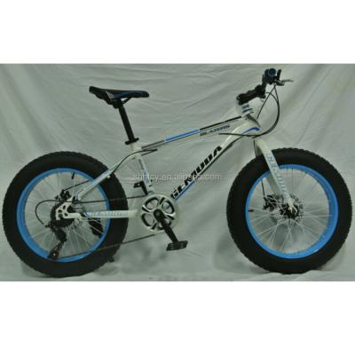 China Steel Shipping and Handling - S003 20*4.0 6-Speed ​​Steel Fat Tire Bike Bicycle, Snow Bike for sale