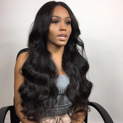 China Silky Straight Wave MOON Virgin Brazilian Human Hair Lace Front Wigs Cheap Wholesale Natural Human Hair Wigs For Black Women Hd Lace Frontal Wig for sale