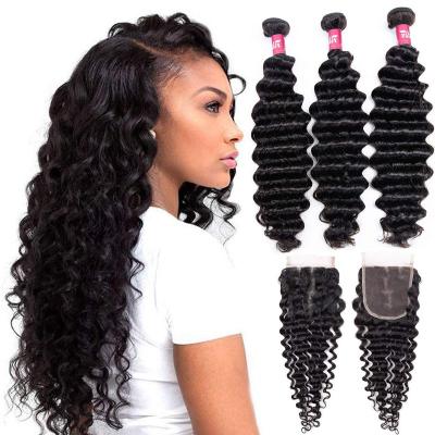 China Top Quality Transparent Brazilian Remy Human Hair Body Wave 13X4 Virgin Hair Bundle Ear To Ear Full Lace Frontal Closure for sale