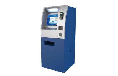 China Innentouch Screen Maschinen-automatisches Bargeld/Banknoten-Zahlungs-Kiosk mit Positions-Anschluss zu verkaufen