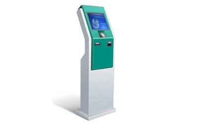 China Customize Cash Bill Payment Kiosk with EPP Bank Card Reader TFT / LCD Dispaly for sale