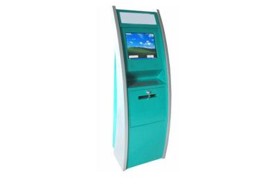 China Self Service Touch Screen Information Kiosk Internet WIFI Access Receipt Printing for sale